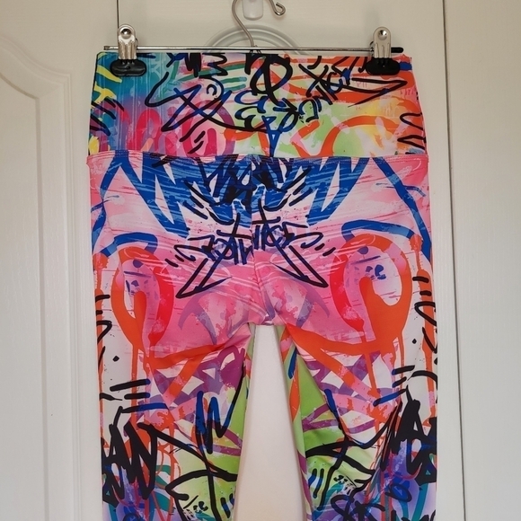 Om Shanti Clothing Graffitti Tights - Picture 3 of 10